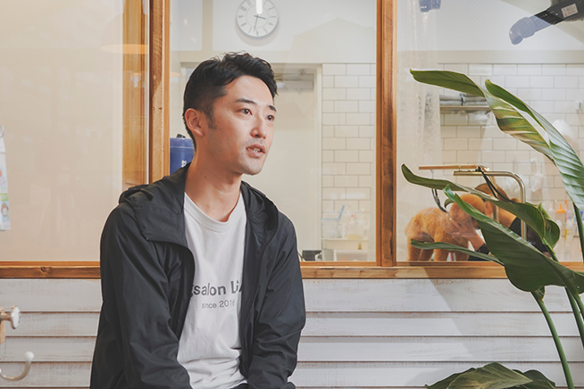 インタビューに応えてくれた代表・久保直樹さん