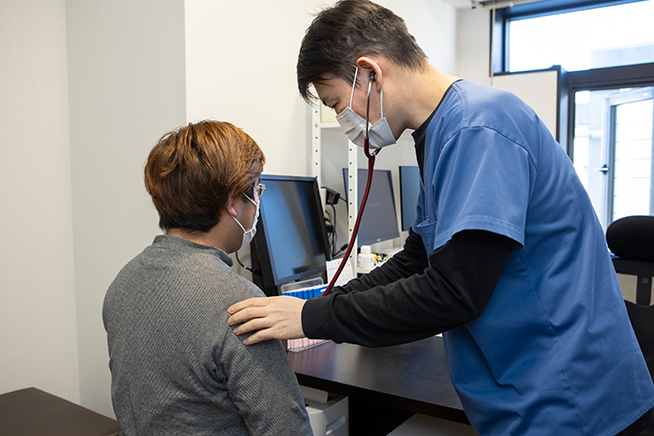 一般内科の診療も行う